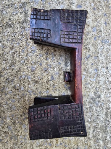 African carved wooden - carved,