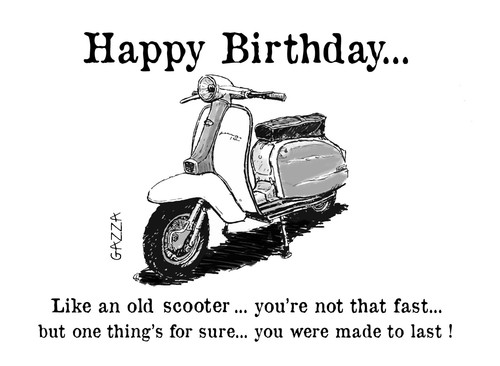 Lambretta scooter happy - lambretta, scooter-
