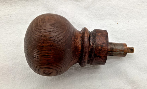 Large antique bannister knob - large, 3