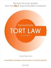 Tort Law Concentrate Law