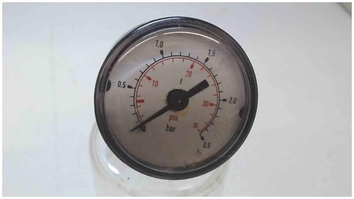 Pressure gauge - pressure,