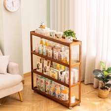 3/4-Tier Bamboo Storage
