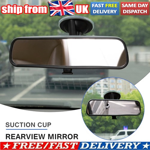 Suction cup mirror - rear, view