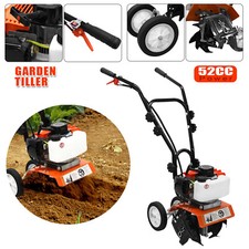 Petrol Cultivator Rotavator Tiller Garden Gear Allotment Soil 52cc 2 Stroke Kit