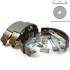 REAR BRAKE SHOES & FITTING KIT FIT: VAUXHALL CORSA D 06-14 9" DRUM ONLY SFK0092A