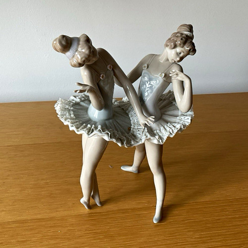 Lladró porcelain ballerina - porcelain,