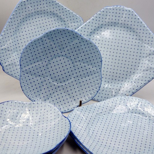 Shelley china vintage saucers - shelley,