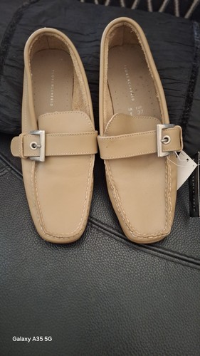 Women size beige loafer - women's,