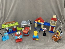 Duplo Mater and Lightning McQueen Disney Cars Rare Big Bentley bundle of 3 sets