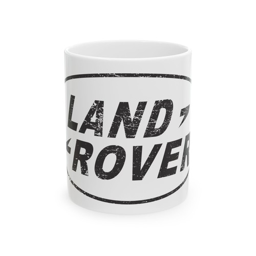 Distressed land rover logo - distressed,