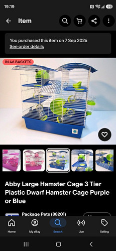 Abby hamster cage tier - 3,