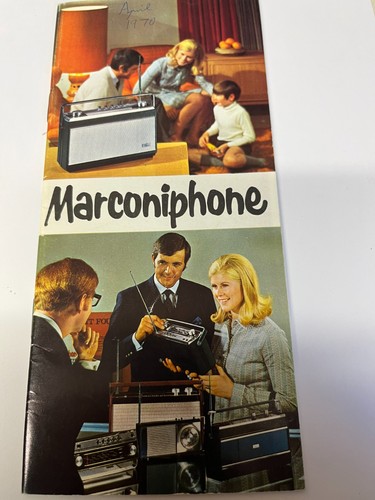 Marconiphone radio record - marconiphone, tv/radio/record