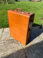 Vintage Leather Suitcase