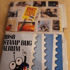 Stamp Bug Albums  1986 and
