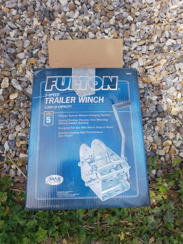 Fulton two speed trailer winch - trailer,