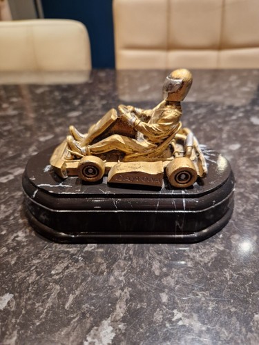 Karting trophy gold kart - karting,