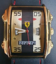 Ferrari Quartz Watch Gold Tone