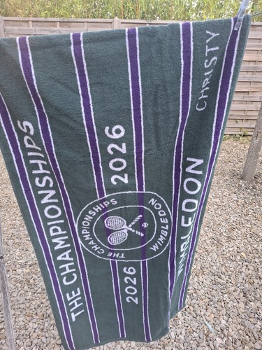 Wimbledon 2026 towel - wimbledon,