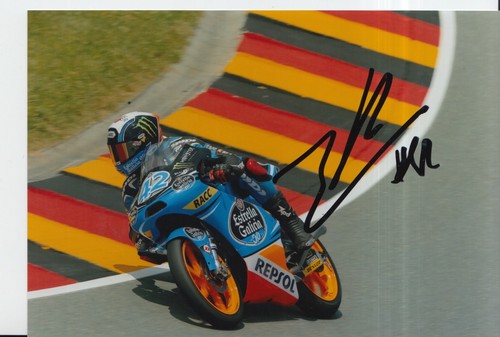 Alex rins hand signed 7x5 - rins,