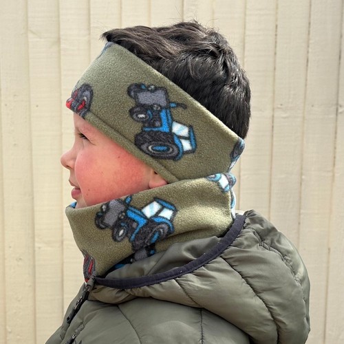 Fleece ear neck warmer sets - ear, &