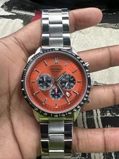 Sekonda Mens 45mm Velocity Tachymetre Chronograph Sports Watch WR 50 metres