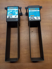 Pair Of Catnic CON10 Qwikpost Concrete In 100 x 100mm 4"  Post Supports 