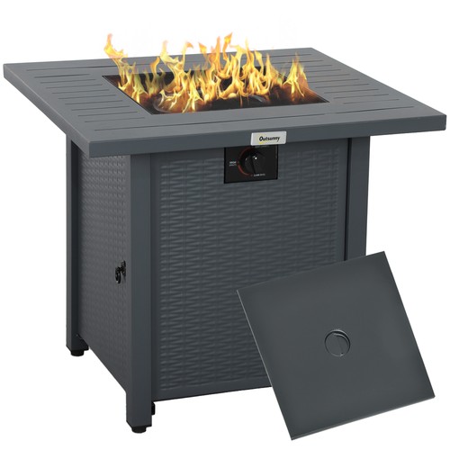 Gas fire pit table - gas,