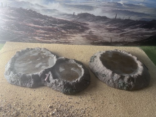 Wbritian ww1 shell holes - holes,