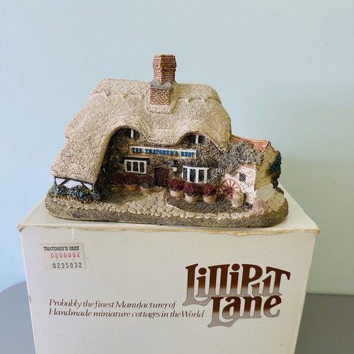 Lilliput lane the thatchers - lilliput,