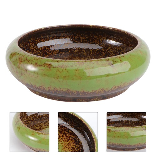Planter bowl ceramic vessel - bowl,