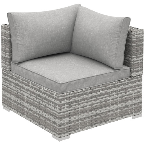 Rattan wicker corner sofa - rattan,