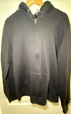 Terranova Mens Black Hoodie Size 2XL Jumper Sweater Hooded Terra Nova