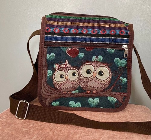 Tapestry cute owl crossbody - tapestry,