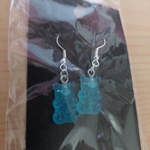 Gummy bear style earrings - gummy,