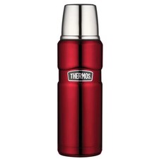 Thermos Stainless Steel Double Wall King Flask 470ml Red
