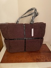 Topshop Borg Tote Shopper Bag