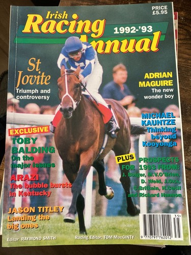 Irish racing annual 1992 - irish,