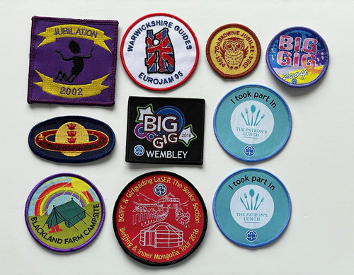 Guides cloth patch badge lot - guides,