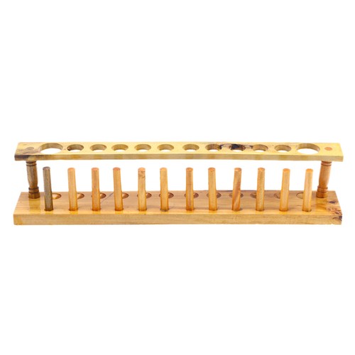 Wooden vents test tube - vents, rack