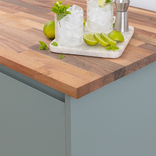 Solid walnut wood - solid, worktops