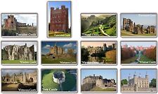 FRIDGE MAGNET - UK CASTLES -