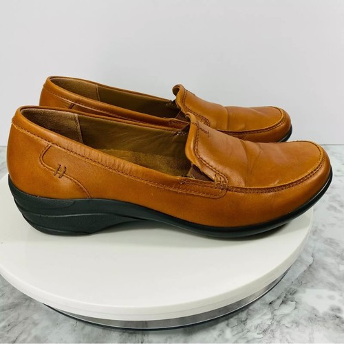 Hotter leather loafers - leather, clogs