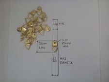 Triangle D Rings Brass Plated