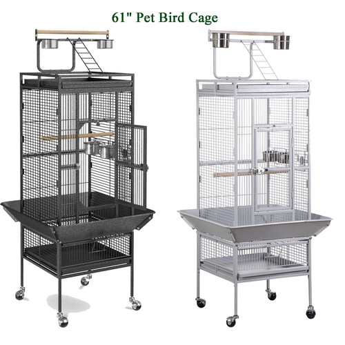Large bird cage wrought - large,