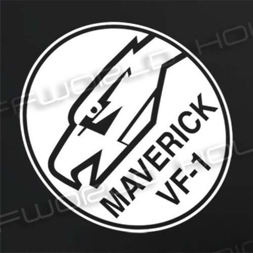 Top gun sticker maverick decal - maverick,