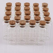 Small glass bottles miniature - glass,