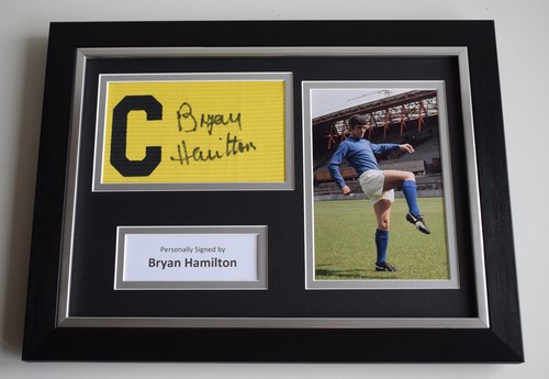 Bryan hamilton signed framed - hamilton,