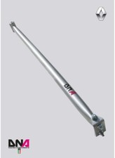 DNA Racing Rear Strut Brace for Renault Clio Mk3 Mk4 Inc RS