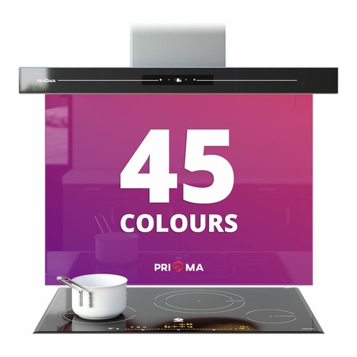 Kitchen glass splashback - glass,