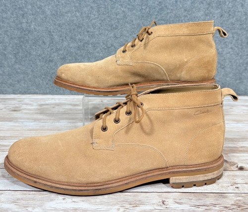 Clarks foxwell mens tan - clarks,